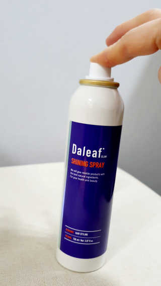 달리프 글램 샤이닝 스프레이 150ml — 5점을 준 리뷰어가 2020년 4월 올린 사용 사진