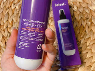 달리프 글램 헤어팩 인미스트 200ml — 5점을 준 리뷰어가 2020년 5월 올린 사용 사진