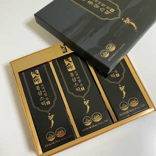 헬스업_천명진프리미엄홍삼스틱_10ml x 30포 — 4.5점을 준 리뷰어가 2020년 11월 올린 사용 사진