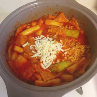 화곡미담 옛날 떡볶이 — 5점을 준 리뷰어가 2020년 4월 올린 사용 사진