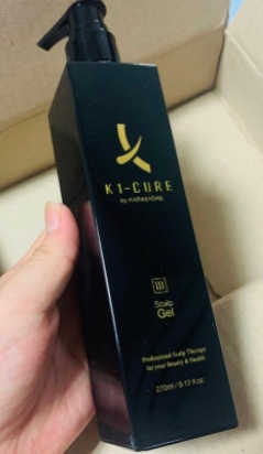 [두피헤어 트리트먼트] 케이원큐어 스켈프 젤 270ml — 3점을 준 리뷰어가 2020년 9월 올린 사용 사진