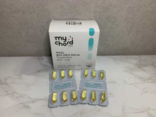JW중외제약 마이코드 알티지 오메가3 1000 mg — 3점을 준 리뷰어가 2020년 7월 올린 사용 사진