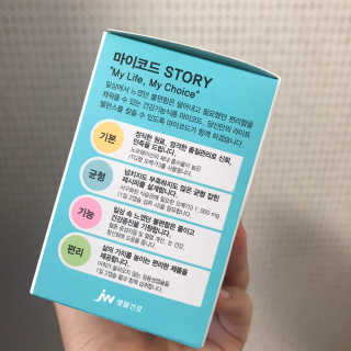 JW중외제약 마이코드 알티지 오메가3 1000 mg — 4점을 준 리뷰어가 2020년 9월 올린 사용 사진