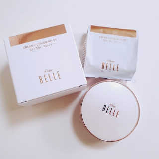 디어벨르 크림쿠션 DEAR BELLE CREAM COUSION — 5점을 준 리뷰어가 2020년 8월 올린 사용 사진