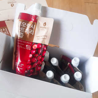 자연에온 몽모랑시 타트체리 착즙 100mL 10개입 2BOX — 5점을 준 리뷰어가 2020년 10월 올린 사용 사진
