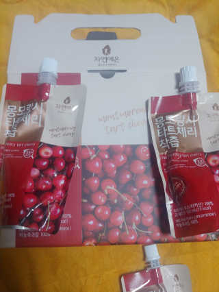 자연에온 몽모랑시 타트체리 착즙 100mL 10개입 2BOX — 5점을 준 리뷰어가 2020년 11월 올린 사용 사진