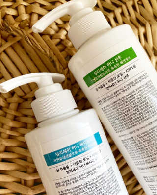 일리세이 허니 샴푸 500ml + 허니 바디워시 500ml 세트 — 4.5점을 준 리뷰어가 2020년 4월 올린 사용 사진