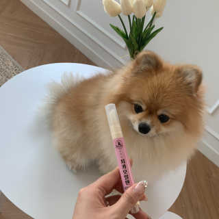 더펫원츠 [댕냥이 치석제거 덴탈오일] 치카오일+셀프스케일러 — 5점을 준 리뷰어가 2020년 5월 올린 사용 사진