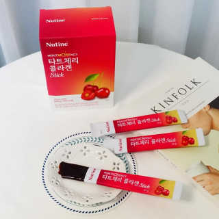 뉴틴 타트체리 콜라겐 스틱 20g X 30포 — 5점을 준 리뷰어가 2020년 8월 올린 사용 사진