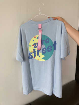 제로스트릿 ZERO STREET - BACK DONUT T-SHIRT 7 COLOR — 5점을 준 리뷰어가 2020년 7월 올린 사용 사진