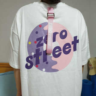 제로스트릿 ZERO STREET - BACK DONUT T-SHIRT 7 COLOR — 5점을 준 리뷰어가 2020년 8월 올린 사용 사진