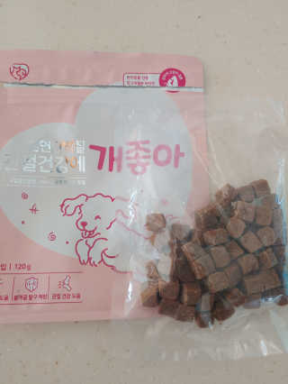 My Pet Care 천연단백질 관절건강에 개좋아 — 5점을 준 리뷰어가 2020년 12월 올린 사용 사진