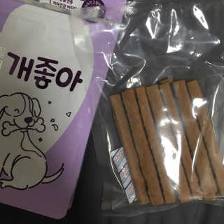 My Pet Care 천연단백질 치아건강에 개좋아 — 5점을 준 리뷰어가 2020년 11월 올린 사용 사진