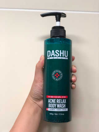 다슈코리아 다슈 데일리 아크네 릴렉스 바디워시 500ml — 5점을 준 리뷰어가 2020년 8월 올린 사용 사진