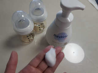 Purebble [퓨어블] 베이비 젖병세정제 500ml — 5점을 준 리뷰어가 2020년 8월 올린 사용 사진