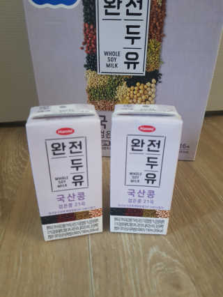 세상간단 완전푸드 [완전두유] 5종 — 5점을 준 리뷰어가 2020년 4월 올린 사용 사진