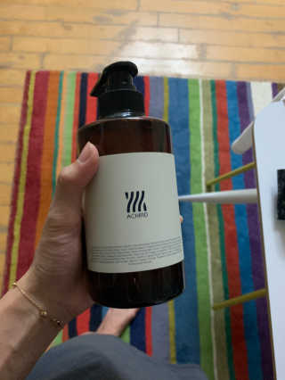 에이처드 유산균 탈모 샴푸 500ml — 5점을 준 리뷰어가 2020년 8월 올린 사용 사진