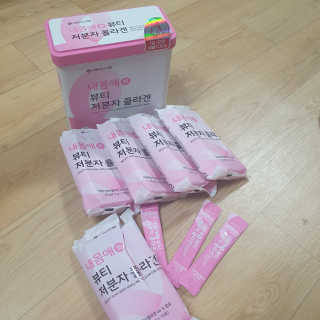 서울약사신협_내몸애뷰티저분자콜라겐_2.5g 50포 — 5점을 준 리뷰어가 2020년 4월 올린 사용 사진