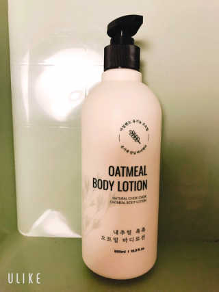 (주)에네스티 내추럴 촉촉  오트밀 바디로션 500ml — 5점을 준 리뷰어가 2020년 4월 올린 사용 사진