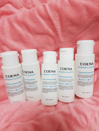 코에나샴푸 자연유래 식물성 코에나 샴푸 50ml — 3.5점을 준 리뷰어가 2020년 4월 올린 사용 사진