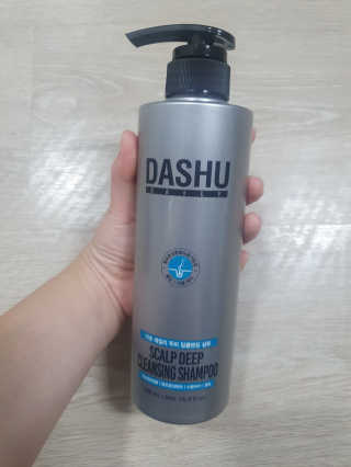 다슈코리아 다슈 데일리 두피 딥 클렌징 샴푸 500ml — 5점을 준 리뷰어가 2020년 10월 올린 사용 사진