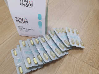 JW중외제약 마이코드 알티지 오메가3 1000 mg — 5점을 준 리뷰어가 2020년 7월 올린 사용 사진