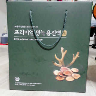 서울약사신협 약사신협_생녹용 진액_70ml x 30포 — 5점을 준 리뷰어가 2020년 9월 올린 사용 사진