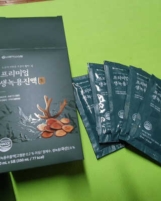 서울약사신협 약사신협_생녹용 진액_70ml x 30포 — 5점을 준 리뷰어가 2020년 9월 올린 사용 사진