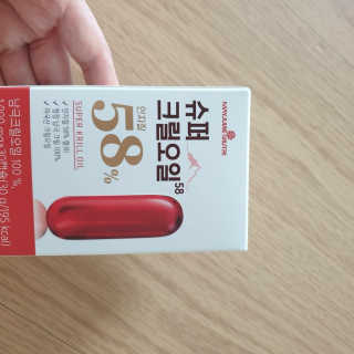 메이준뉴트리 슈퍼 크릴 오일58 1000mg x 30캡슐 — 5점을 준 리뷰어가 2020년 5월 올린 사용 사진