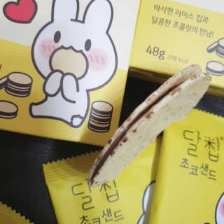 네이처오다 달칩 초코샌드 — 5점을 준 리뷰어가 2020년 6월 올린 사용 사진