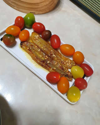 [스미후루] 감숙왕 바나나 2팩 2.6kg 이벤트 — 4점을 준 리뷰어가 2020년 10월 올린 사용 사진