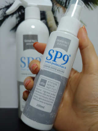 SP9 스프레이형 프리미엄 살균소독제 500ml+100ml — 5점을 준 리뷰어가 2020년 11월 올린 사용 사진
