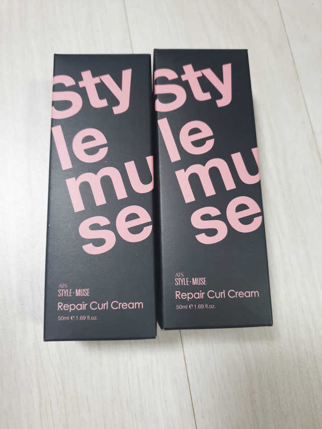 ATS 스타일 뮤즈 리페어 컬 크림 50ml X 2EA 리뷰 사진