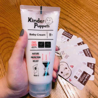 킨더퍼페츠 베이비크림 180ml — 5점을 준 리뷰어가 2020년 9월 올린 사용 사진