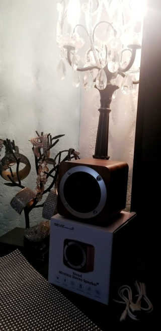 SEVIZ MINI10W 레트로 블루투스 스피커 — 5점을 준 리뷰어가 2020년 10월 올린 사용 사진
