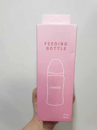 유비맘 PPSU 젖병 노꼭지_260ml_컬러 랜덤 발송 — 5점을 준 리뷰어가 2020년 9월 올린 사용 사진