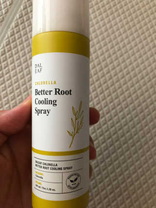 달리프 클로렐라 베러 루트 쿨링 스프레이 100ml — 5점을 준 리뷰어가 2020년 8월 올린 사용 사진