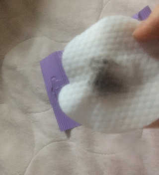[후르디아] 블루베리 립앤아이 리무버 패드 4개 세트 — 4점을 준 리뷰어가 2020년 8월 올린 사용 사진