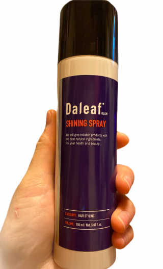 달리프 글램 샤이닝 스프레이 150ml — 4.5점을 준 리뷰어가 2020년 7월 올린 사용 사진