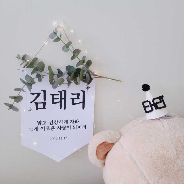 월배너 WL02 + 꼬마전구 리뷰 사진