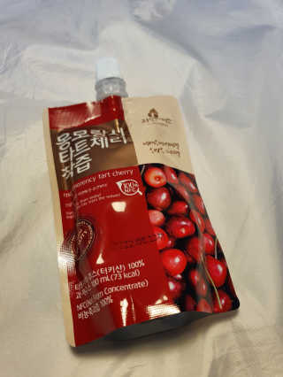 자연에온 몽모랑시 타트체리 착즙 100mL 10개입 2BOX — 5점을 준 리뷰어가 2020년 11월 올린 사용 사진