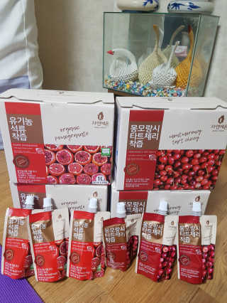 자연에온 유기농 석류 착즙 100mL 10개입 2BOX — 5점을 준 리뷰어가 2020년 11월 올린 사용 사진