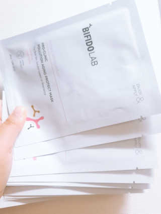 비피도랩 프로클리닉 폴루션에이징 프로텍트 마스크 — 5점을 준 리뷰어가 2020년 9월 올린 사용 사진
