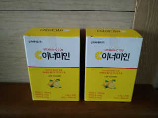 이너미인 VITAMIN-C 700 — 5점을 준 리뷰어가 2020년 8월 올린 사용 사진