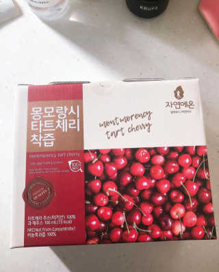 자연에온 몽모랑시 타트체리 착즙 100mL 10개입 2BOX — 4.5점을 준 리뷰어가 2020년 11월 올린 사용 사진