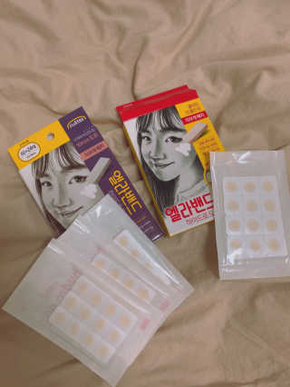 엘라밴드 하이드로 도트 스팟패치 12mm, 10mm — 4점을 준 리뷰어가 2020년 10월 올린 사용 사진