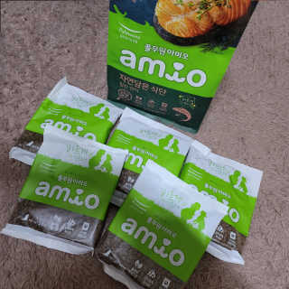[풀무원 아미오] 자연담은식단 1kg 3종 — 5점을 준 리뷰어가 2020년 12월 올린 사용 사진
