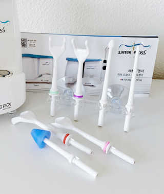 아이디어마을 산모 관리 Waterfloss WP-10 이중 스프레이 노즐 — 5점을 준 리뷰어가 2020년 11월 올린 사용 사진