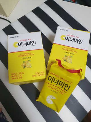 이너미인 VITAMIN-C 700 — 5점을 준 리뷰어가 2020년 9월 올린 사용 사진