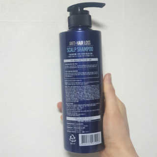 다슈코리아 다슈 데일리 단백질 한방 두피 골드 샴푸 500ml — 5점을 준 리뷰어가 2020년 4월 올린 사용 사진